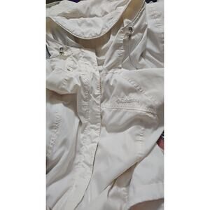 Columbia Omni Tech Rain Jacket Womens size Large in White